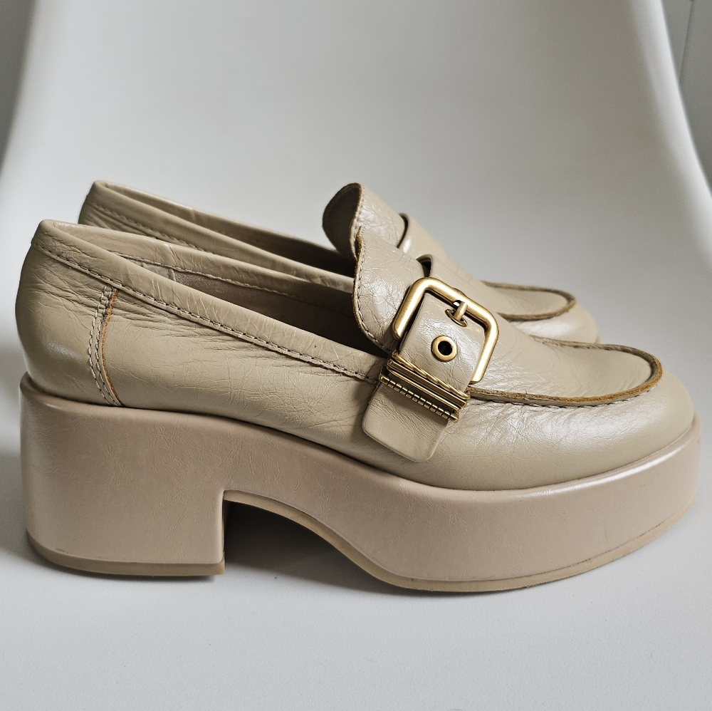 ☆ DOLCE VITA Yonder Sesame Platform Loafers